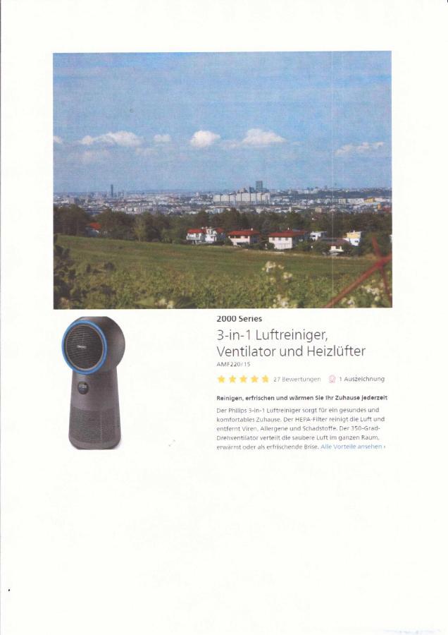 Ferienwohnung Top over Vienna, Perchtoldsdorf Weinberge ideal with car Exterior foto